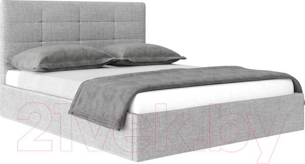 Изображение товара Каркас кровати НК Мебель Соната 180x200 / 72306343 (рогожка серый/Md06)