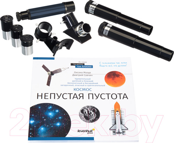 Изображение товара Телескоп Levenhuk Discovery Spark 607 AZ с книгой / 78732