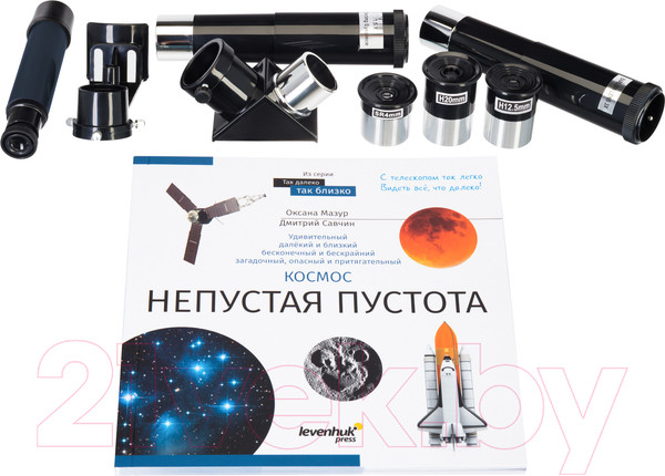 Изображение товара Телескоп Levenhuk Discovery Spark 707 AZ с книгой / 78734