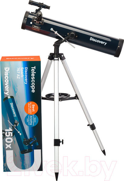 Изображение товара Телескоп Levenhuk Discovery Spark 767 AZ с книгой / 78735