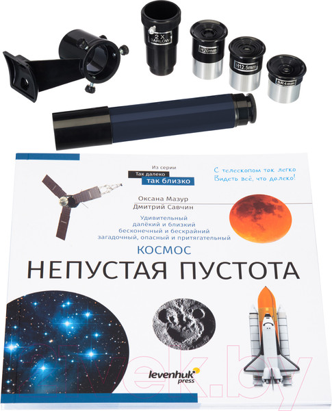 Изображение товара Телескоп Levenhuk Discovery Spark 114 AZ с книгой / 78736
