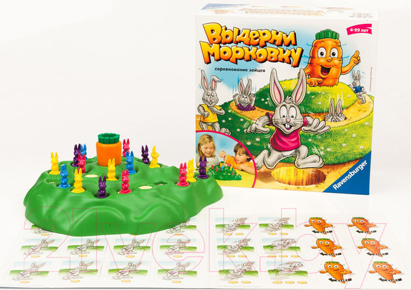 Изображение товара Настольная игра Ravensburger Выдерни морковку / 20921