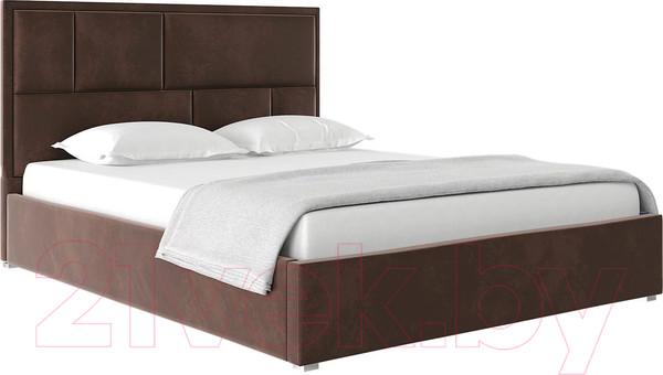 Каркас кровати НК Мебель Madison 180x200 / 72306330 (велюр шоколад) — фото 5