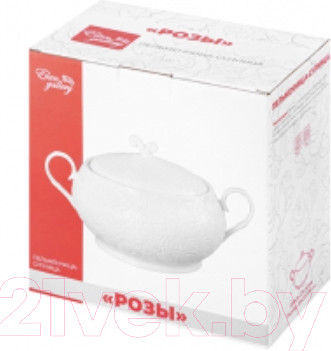 Изображение товара Супница Elan Gallery Розы 540437