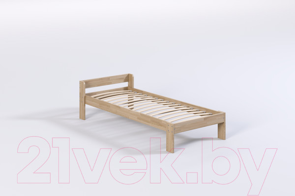 Изображение товара Односпальная кровать Домаклево Маруся 80x200 (сосна/натуральный)