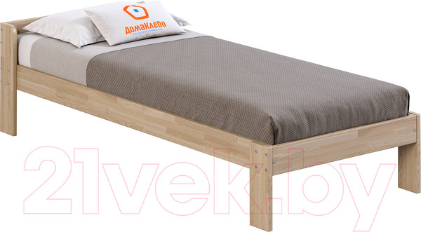Изображение товара Односпальная кровать Домаклево Маруся 80x200 (сосна/натуральный)