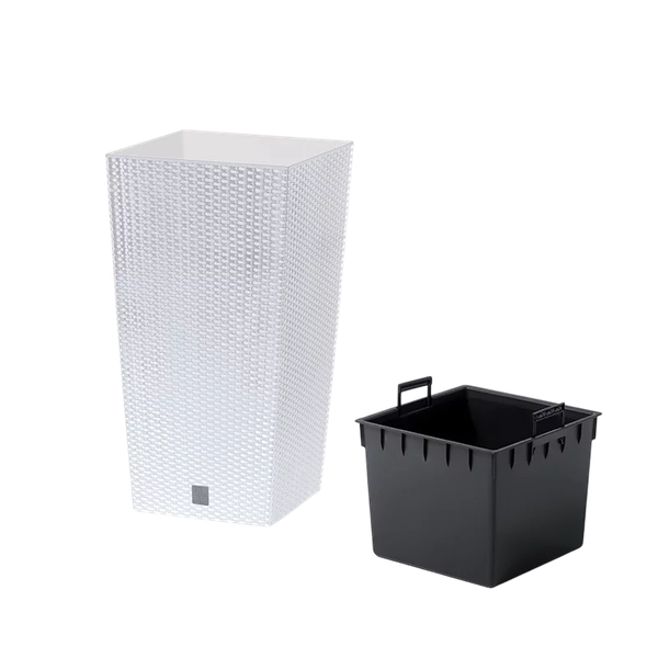 Изображение товара Кашпо Prosperplast Rato Square / DRTS240-S449 (белый)