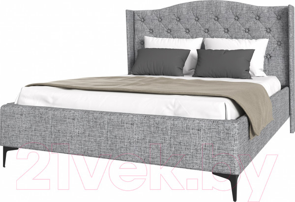 Изображение товара Каркас кровати НК Мебель Tango 140x200 / 72306787 (рогожка серый)