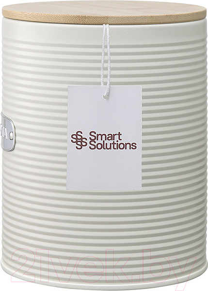 Изображение товара Емкость для хранения Smart Solutions Irmel / JY-SS-IR-SCZP-ML-M (молочный)