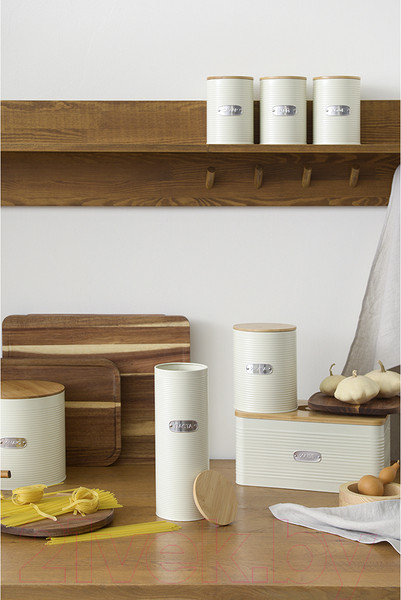 Изображение товара Емкость для хранения Smart Solutions Irmel / JY-SS-IR-SCZP-ML-M (молочный)