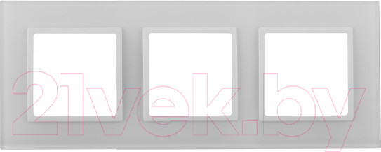 Изображение товара Рамка для выключателей и розеток ЭРА Elegance 14-5103-01 / Б0059170 (белый)