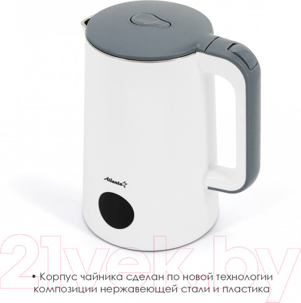 Изображение товара Электрочайник Atlanta ATH-2447 (белый)