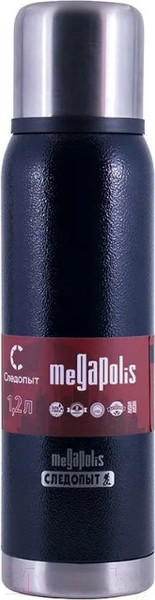 Изображение товара Термос для напитков Следопыт Megapolis PF-TM-22 (1.2л)