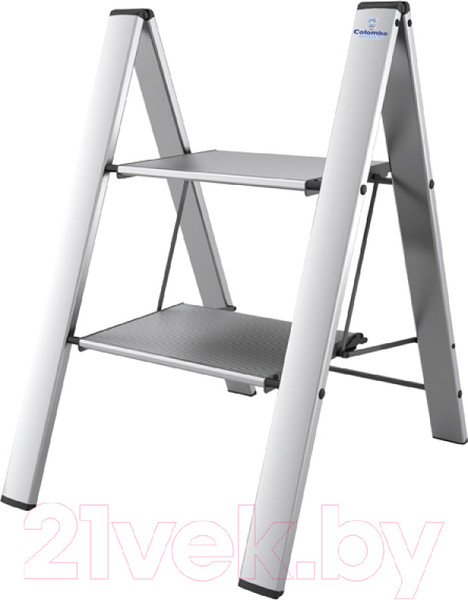 Изображение товара Лестница-стремянка COLOMBO Leonardo 2 G300A02W/S (Silver)