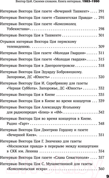 Изображение товара Книга АСТ Виктор Цой. Своими словами. Книга интервью. 1983-1990 (Цой В.)