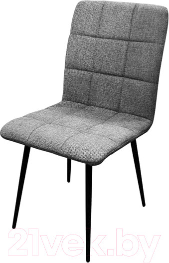 Изображение товара Стул Древпром Шарли ДП2-10 (черный матовый/графит)