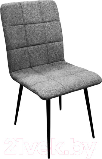 Изображение товара Стул Древпром Шарли ДП2-10 (черный матовый/графит)