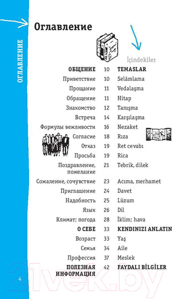 Изображение товара Учебное пособие АСТ Турецкий разговорник