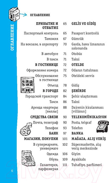 Изображение товара Учебное пособие АСТ Турецкий разговорник