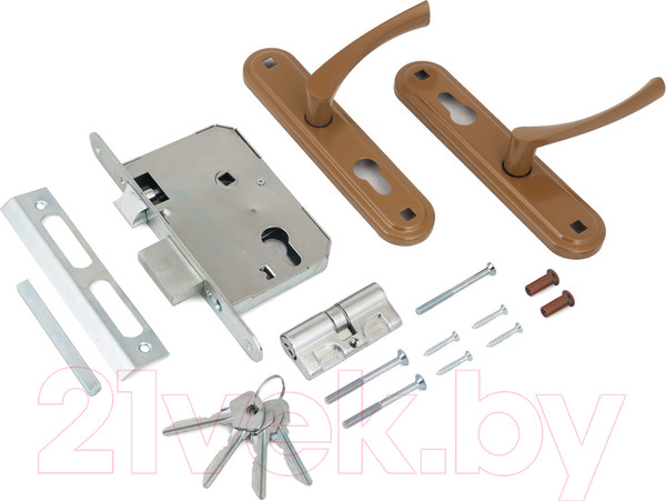 Изображение товара Замок врезной Омега ЗВ7 (золото)