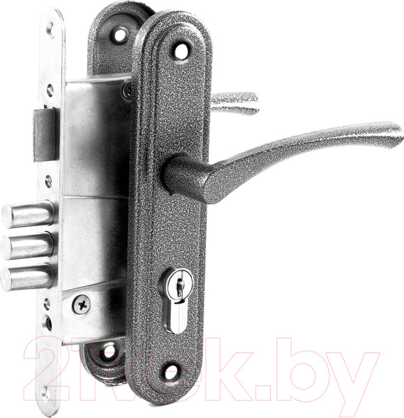 Изображение товара Замок врезной Омега ЗВ4-2.01 (серебристый)