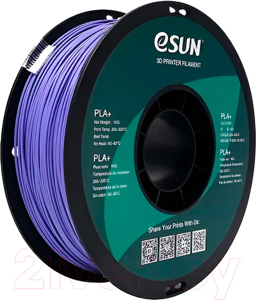 Изображение товара Пластик для 3D-печати eSUN PLA+ / PLA+175VP1 (1.75мм, 1кг, Very Pure)