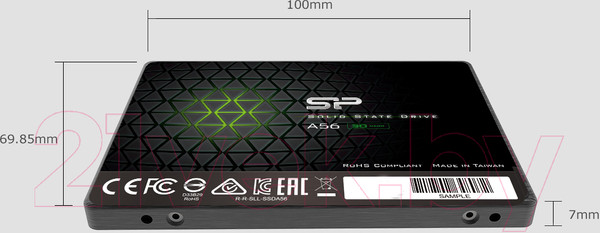 Изображение товара SSD диск Silicon Power A56 512GB (SP512GBSS3A56A25)
