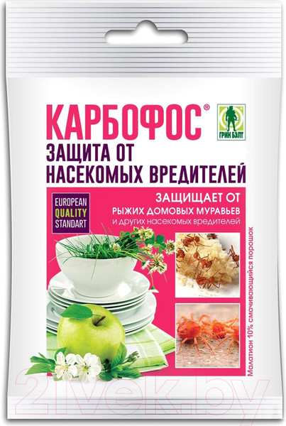 Изображение товара Порошок от насекомых No Brand Карбофос (30гр)