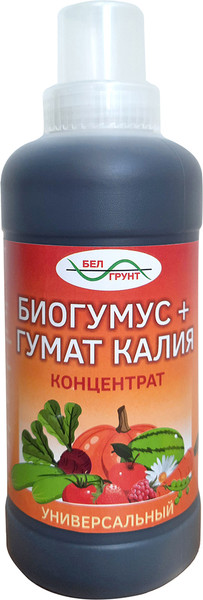 Изображение товара Удобрение No Brand Биогумус и Гумат Калия для рассады (600мл)