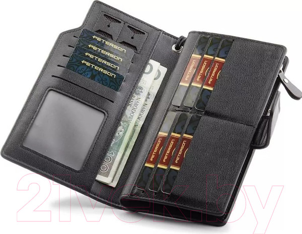 Изображение товара Портмоне Peterson PTN HYYT-S1063 (черный)