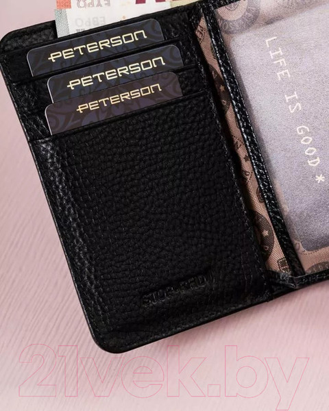 Изображение товара Портмоне Peterson PTN PL-602-0721 (черный)