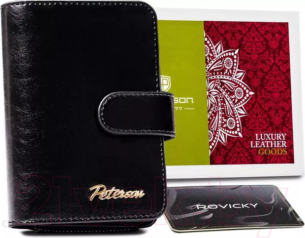 Изображение товара Портмоне Peterson PTN PL-602-0721 (черный)