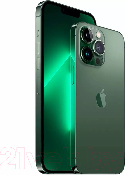 Изображение товара Смартфон восстановленный Apple iPhone 13 Pro 256GB Flip Грейд B (альпийский зеленый)