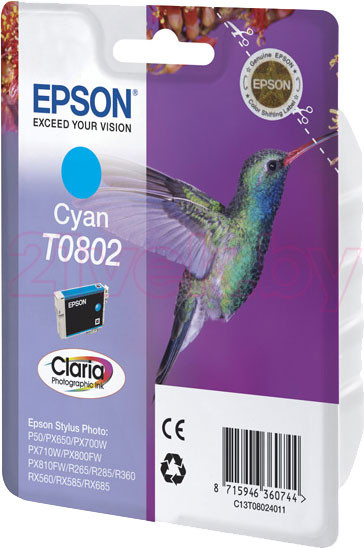 Изображение товара Картридж Epson C13T08024011