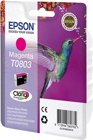 Изображение товара Картридж Epson C13T08034011