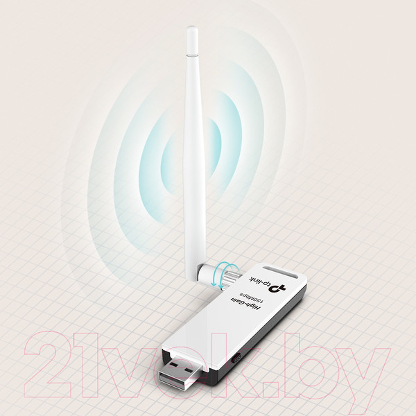 Изображение товара Wi-Fi-адаптер TP-Link TL-WN722N