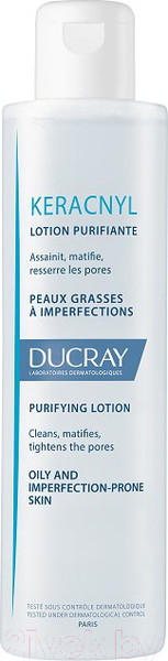 Изображение товара Лосьон для снятия макияжа Ducray Keracnyl (200мл)