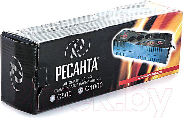 Изображение товара Стабилизатор напряжения Ресанта С1000 (63/6/32)