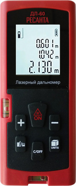 Изображение товара Лазерный дальномер Ресанта ДЛ-60 (61/10/516)
