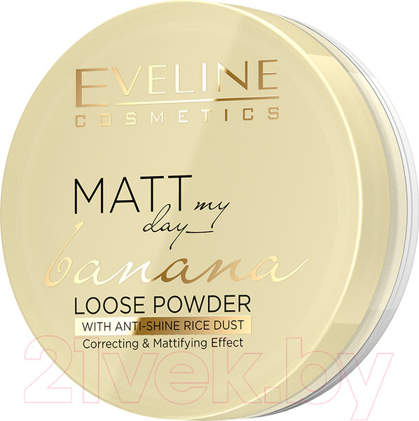 Изображение товара Пудра компактная Eveline Cosmetics Matt My Day Loose Powder Banana (6г)