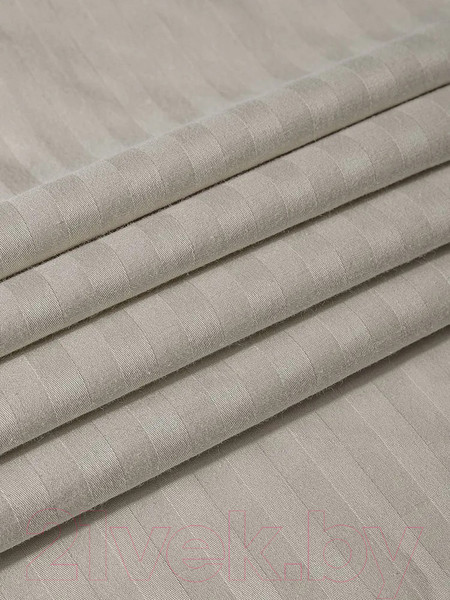 Изображение товара Комплект постельного белья Amore Mio Страйп-сатин Cream Евро / 47960