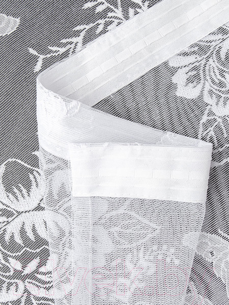 Изображение товара Гардина Amore Mio Жаккардовый M 3008 300x270 / 15975 (белый)