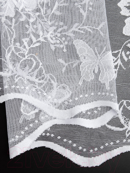 Изображение товара Гардина Amore Mio Жаккардовый M 3008 300x270 / 15975 (белый)