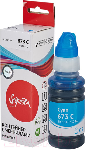 Изображение товара Контейнер с чернилами Sakura Printing SIC13T67324A