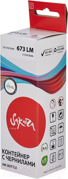 Изображение товара Контейнер с чернилами Sakura Printing SIC13T67364A