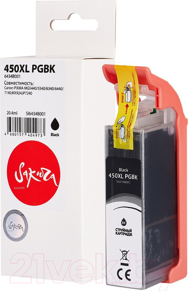 Изображение товара Картридж Sakura Printing SI6434B001