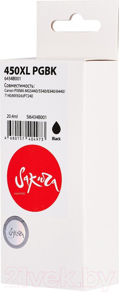 Изображение товара Картридж Sakura Printing SI6434B001