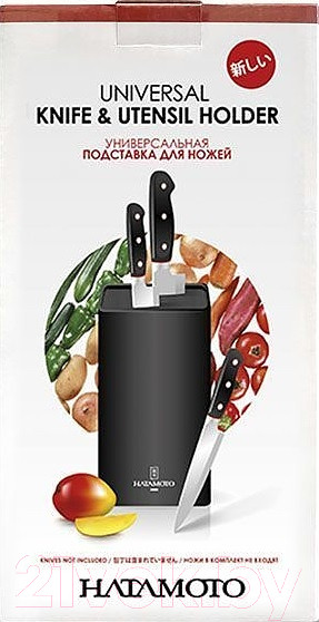 Изображение товара Подставка для ножей Hatamoto PWBS-15D-BOX