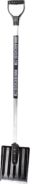 Изображение товара Лопата для уборки снега Berchouse №7 (с алюминиевым наконечником и черенком)