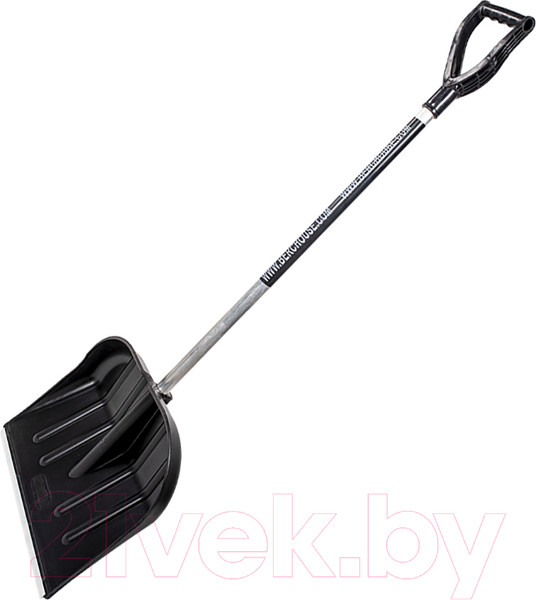 Изображение товара Лопата для уборки снега Berchouse №12 (с алюминиевым наконечником и сьемным черенком)